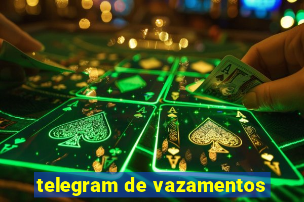 telegram de vazamentos